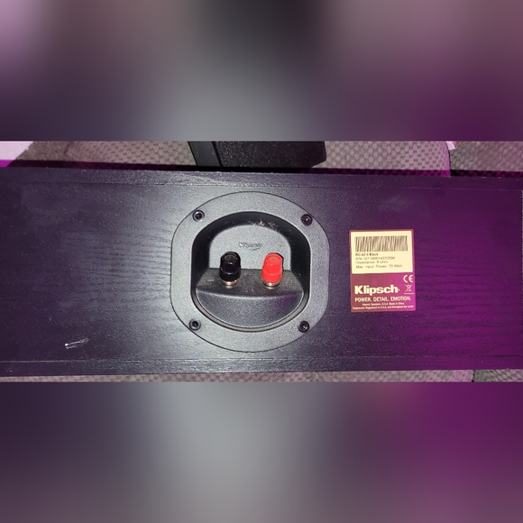 Klipsch RC-42 II Black - Picture 2 of 4